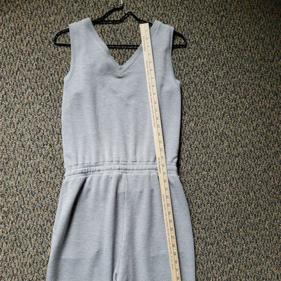 Calvin Klein Sleeveless Grey Jogger Jumpsuit Size Small - Picture 11 of 16